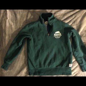 Roots Quarter Zip Sweater